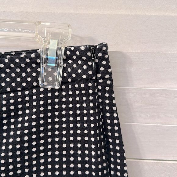 Talbots Chatham Crop Pants Size 10 Stretch Pull On Crop Polka Dot NWOT - Picture 9 of 11